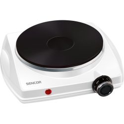 SENCOR SCP 1503WH-EUE4 Elektromos főzőlap, 18cm, 1500W, Fehér