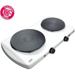   SENCOR SCP 2253WH-EUE4 Elektromos dupla főzőlap, 18cm/15cm, 2500W, Fehér