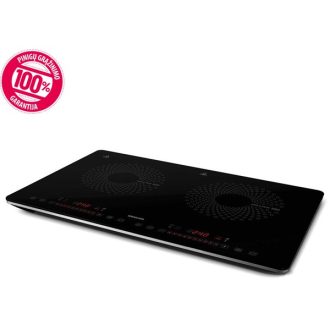  SENCOR SCP 4501BK Kétzónás indukciós főzőlap, 3400W, Fekete