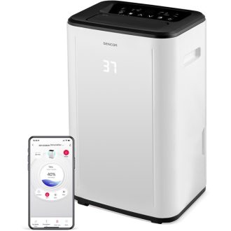   SENCOR SDH 3028WH Okos Páramentesítő, víztartály: 6L, Fehér