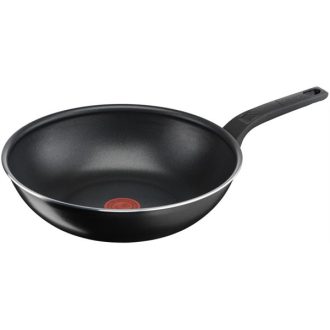 TEFAL B5671953 Simply Clean Red Wok serpenyő, 28cm
