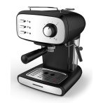 HEINNER HEM-1100BKX 2 személyes Karos eszpresszó kávéfőző, 15 bar, víztartály:1.2L, 850W, Fekete HEINNER HEM-1100BKX 2 személyes Karos eszpresszó kávéfőző, 15 bar, víztartály:1.2L, 850W, Fekete