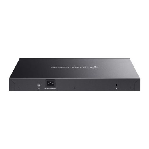 TP-LINK Switch 26x1000Mbps (24xPOE+) +2xGigabit SFP kombó Fémházas Easy Smart (Omada), ES228GMP