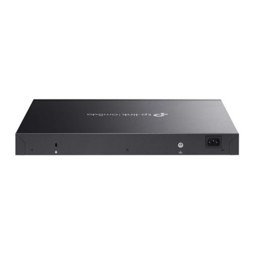 TP-LINK Switch 48x1000Mbps (8xPOE++ 90W + 40xPOE+ 30W) + 4x10G SFP+ + 2xkonzol port, Menedzselhető, SG3452XMPP