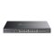 TP-LINK Switch 24x10Gbps(24x10G POE++) + 8x10G SFP+, Menedzselhető Rackes, SX3832MPP