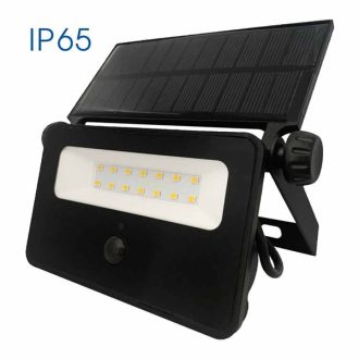   VIVALUX, 004725, UNO Szolár LED reflektor mozgásérzékelővel, 8W, 4000K, 800lm, IP65, 177x119x30 mm