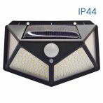   VIVALUX, 004729, VAST Szolár LED reflektor mozgásérzékelővel, 0,7W, 4000K, 150lm, IP44, Fekete,