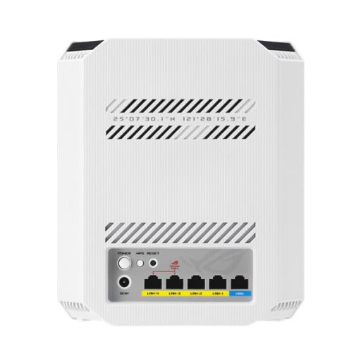 ASUS Wireless Router Dual Band BE7200 1xWAN(2.5Gbps) + 4xLAN(2.5Gbps), ROG STRIX GS-BE7200