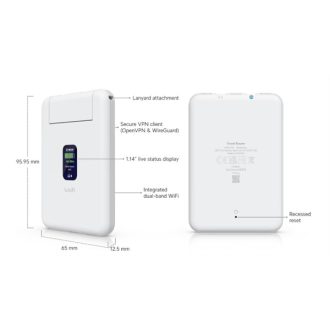UBiQUiTi Wireless Mobile Router 2x1000Mbps, WiFi 5 - UTR