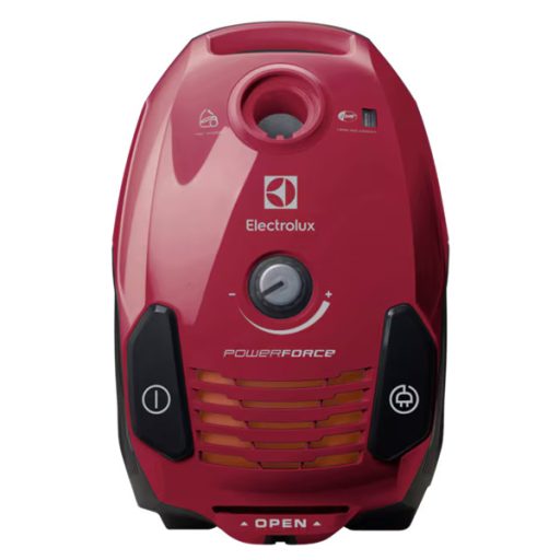 ELECTROLUX EPF61RR PowerForce Porzsákos porszívó, porzsák: 3,5L, 76 dB, Piros