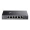 TP-LINK Switch 6x1000Mbps (4xPOE+) Fémházas Easy Smart (Omada), ES206GP