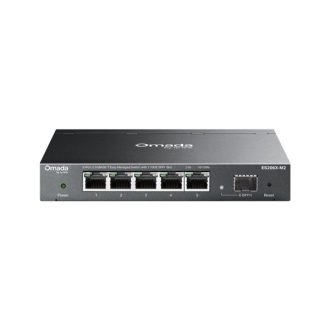  TP-LINK Switch 5x2.5Gbps + 1x10Gbps SFP+ Fémházas Easy Smart (Omada), ES206X-M2