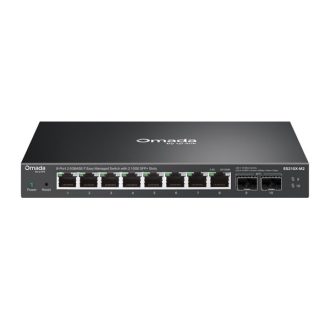   TP-LINK Switch 8x2.5Gbps + 2x10Gbps SFP+ Fémházas Easy Smart (Omada), ES210X-M2