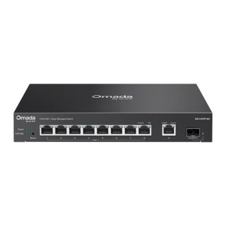   TP-LINK Switch 8x2.5Gbps(8xPOE++) + 1x10Gbps +1xSFP+ Fémházas Easy Smart (Omada), ES210XPP-M2