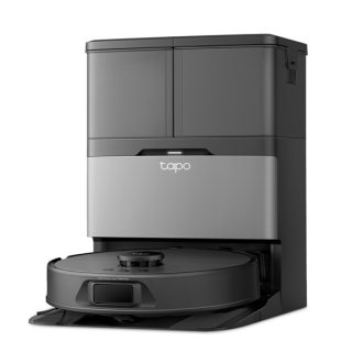   TP-LINK Robot Porszívó és Felmosó + Öntisztító Dokkoló LiDAR Navigációval 15000Pa, TAPO RV50 PRO OMNI
