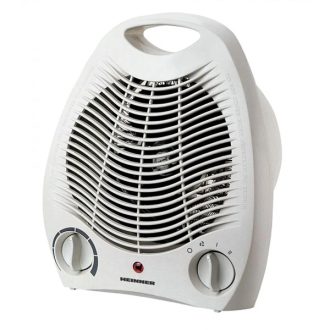   HEINNER HFH-L2000WH ventilátoros hősugárzó, 1000W/2000W, állítható termosztát, borulás túlmelegedés elleni védelem fehér