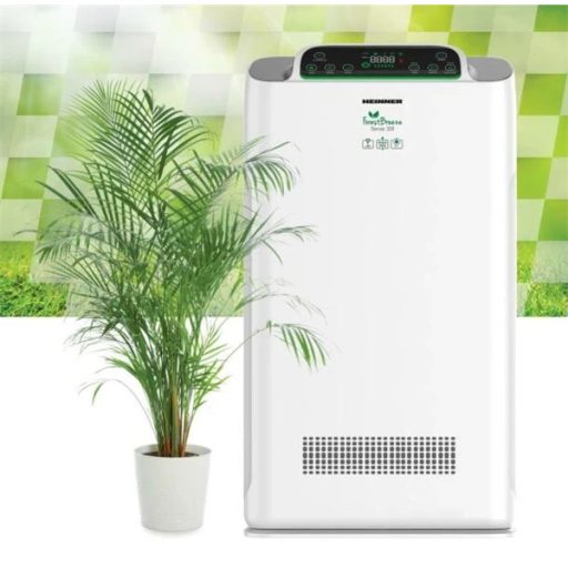 HEINNER HPA-318WIFI légtisztító, 80W, 318m3/h, 38 m2, Érintős vezérlés kijelzővel, távirányító, HEPA szűrő Negatív ion