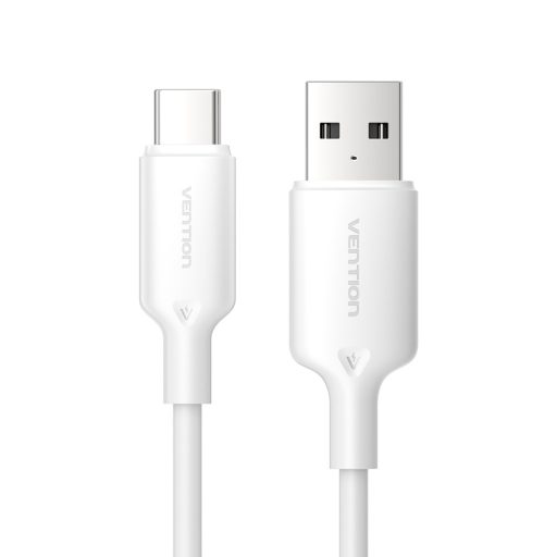 Vention USB-A 2.0/M -> USB-C/M, 1m,(fehér), kábel