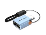 Vention USB-C 3.1/M -> USB-A,  (alu, szürke), adapter