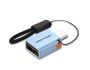 Vention USB-C 3.1/M -> USB-A,  (alu, szürke), adapter