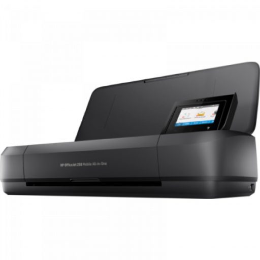 HP OfficeJet 250 A4 színes tintasugaras multifunkciós hordozható nyomtató fekete