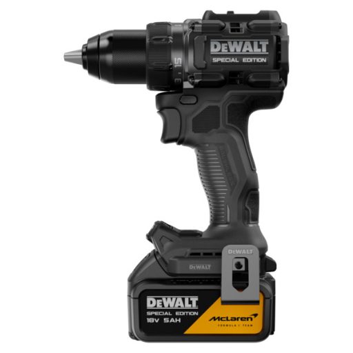 DEWALT Fúrócsavarozó, McLaren F1 Team, 18V XR, 2x5Ah, kefe nélküli, TSTAK