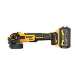 DEWALT Sarokcsiszoló, 18V, XR, kefe nélküli, 125mm, 1x6Ah