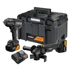 DEWALT Készlet, McLaren F1 Team, DCF99M+DCG45M, 18V XR, 2x5Ah, TSTAK DEWALT Készlet, McLaren F1 Team, DCF99M+DCG45M, 18V XR, 2x5Ah, TSTAK