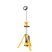 DEWALT LED-Lámpa, 18V XR, állványos, 3 lábú, akkumulátor és töltő nélkül