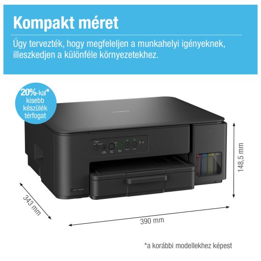 Brother DCPT430W színes külső tintatartályos simatetős multifunkciós nyomtató
