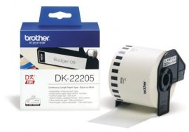 Brother DK-22205 62 mm x 30,48 m öntapadós papírszalag tekercsben