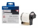   Brother DK-22251 62 mm x 15,24 m öntapadós papírszalag tekercsben