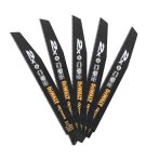   DEWALT Orrfűrészlap, 228mm, 5db, 2xlap, 10 TPI, általános