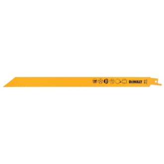   DEWALT Orrfűrészlap, 305mm, 5db, fém, gumi, üveg, kettősfém