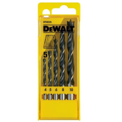 DEWALT Fafúrószár, készlet, 5db