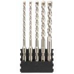 DEWALT Hegytartó, SDS-Plus fúrók, 5db, 6-12x160mm