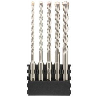 DEWALT Hegytartó, SDS-Plus fúrók, 5db, 5-12x160mm