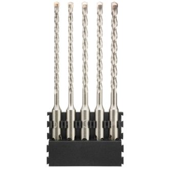 DEWALT Hegytartó, SDS-Plus fúrók, 5db, 5-7x160mm