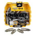DEWALT Bitkészlet, 25mm, 25db, PH2, ütvecsavarozóhoz