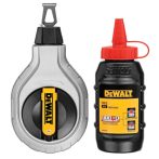 DEWALT Kicsapózsinór, 6:1, vörös krétaporral DEWALT Kicsapózsinór, 6:1, vörös krétaporral
