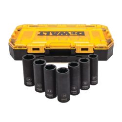 DEWALT Dugókulcs készlet 7db, 1/2 DEWALT Dugókulcs készlet 7db, 1/2