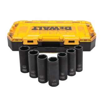 DEWALT Dugókulcs készlet 7db, 1/2