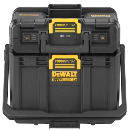 DEWALT LED-lámpa + tároló, TOUGHSYSTEM 2.0, 4 000lm