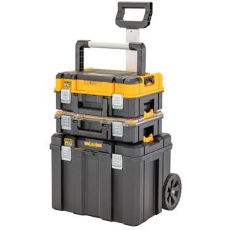 DEWALT Szerszámosláda, TSTAK, IP54 gurulós