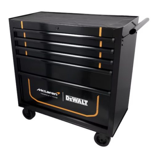 DEWALT Szerszámkocsi, McLaren F1 Team, 5 fiókos roller cabinet