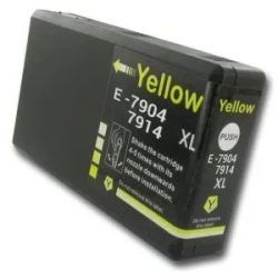 Utángyártott Epson tintapatron T7914 Yellow  ECOPIXEL BRAND (FU-PQ) Termékkód: C13T79144010FUE