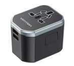   Vention USB-C+A+A (3port,20W/18W/18W, fekete,travel), töltő