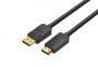   Vention Displayport 1.2 -> HDMI 1.4, 1,5m (fekete), kábel