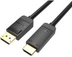 Vention Displayport 4K -> HDMI, (fekete), 1m, kábel