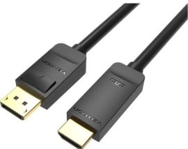 Vention Displayport 4K -> HDMI, (fekete), 1,5m, kábel